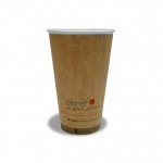 Planet +100% Compostable Hot Cup